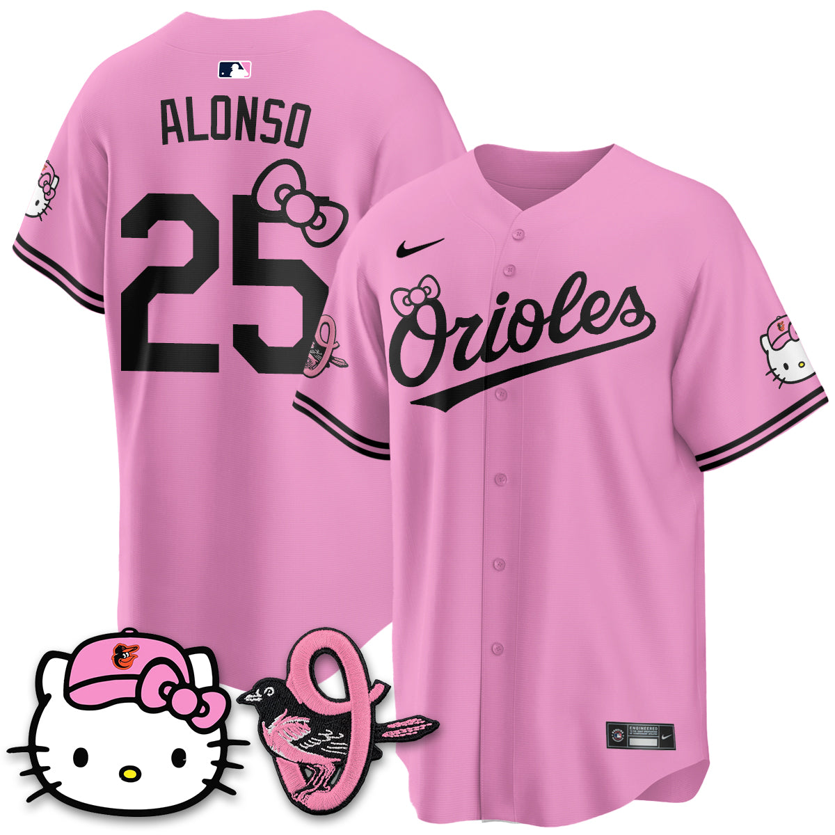 Baltimore Orioles x Meow KT Vapor Premier Limited Jersey - Stitched