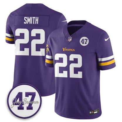 MIN Joey Browner Thank You For Memories - 1960 – 2026 Football Vapor Limited Jersey - All Stitched