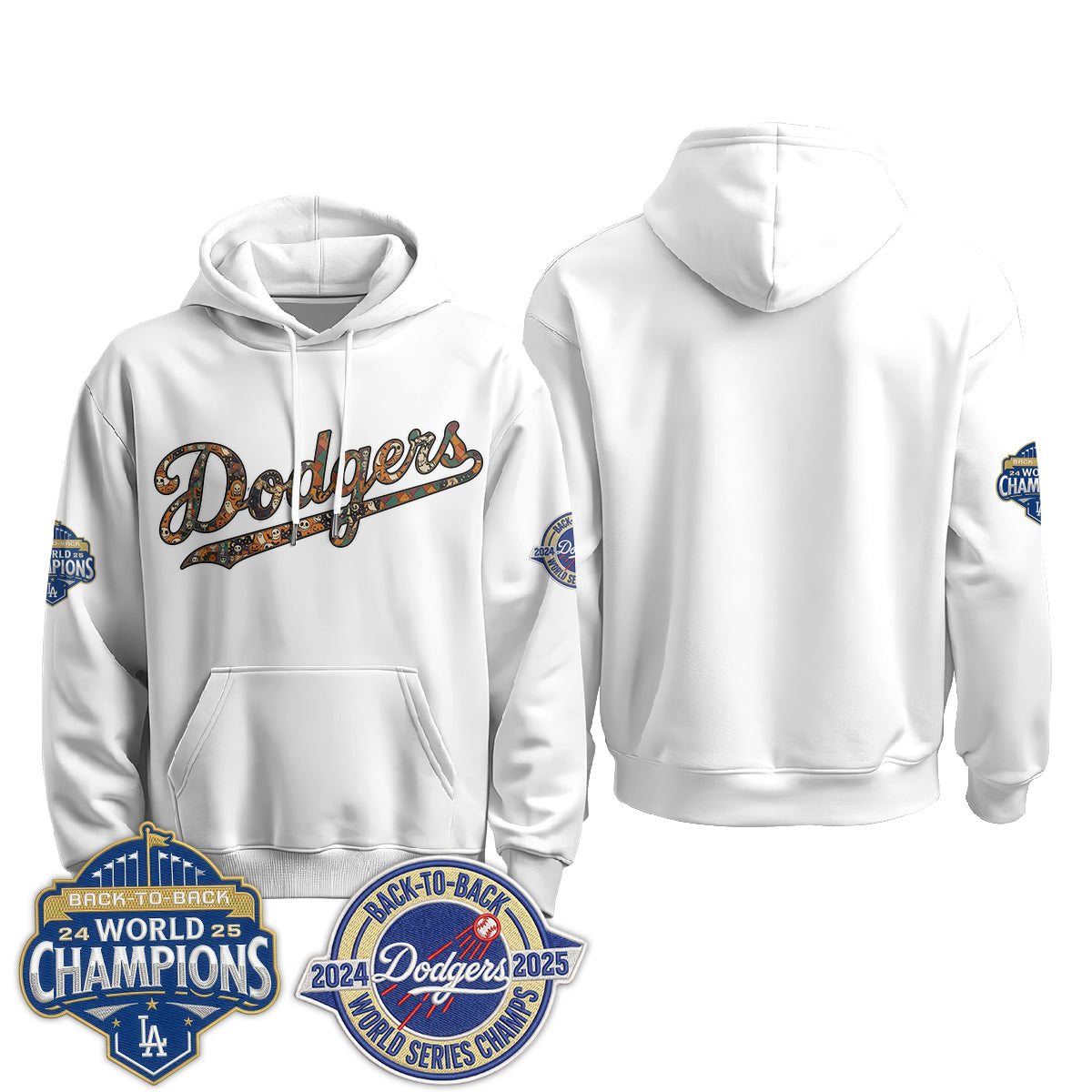 LAD x Nightmare Halloween Edition Pullover Hoodie - Stitched