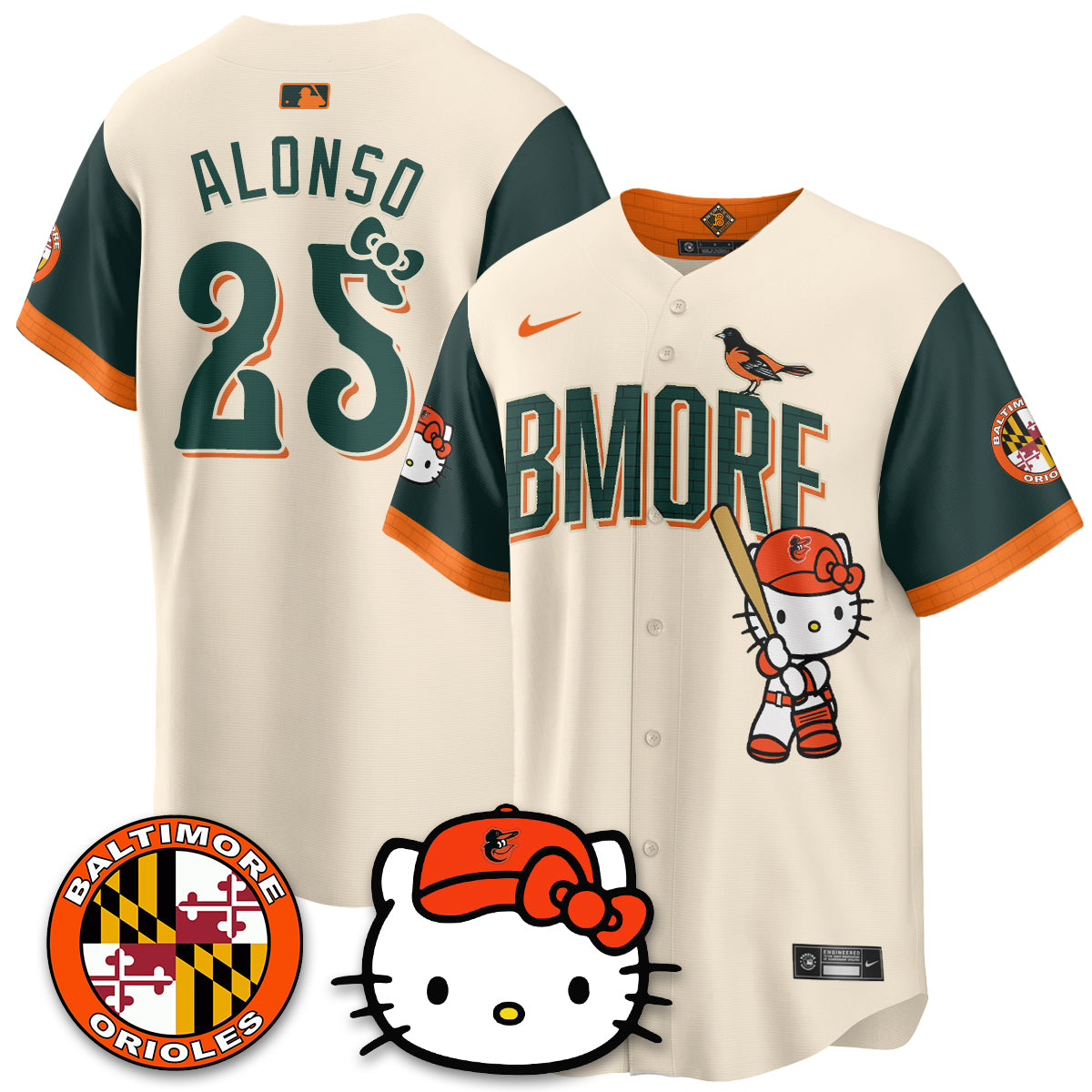 BAL x Meow Kitty Limited City Connect Jersey - Stitched