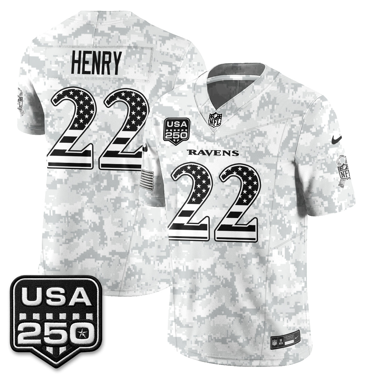 BAL 2026 Salute to Service Vapor Jersey - Stitched