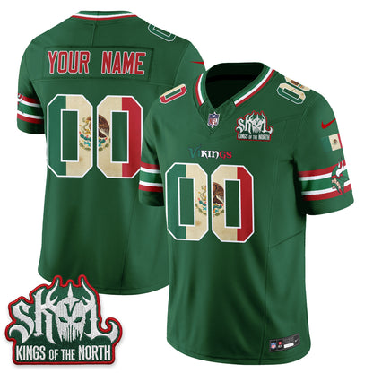 MIN Mexico Edition Vapor Custom Jersey - Stitched