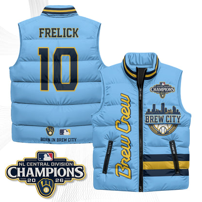 MIL "Brew City" Puffer Vest - Printed V3