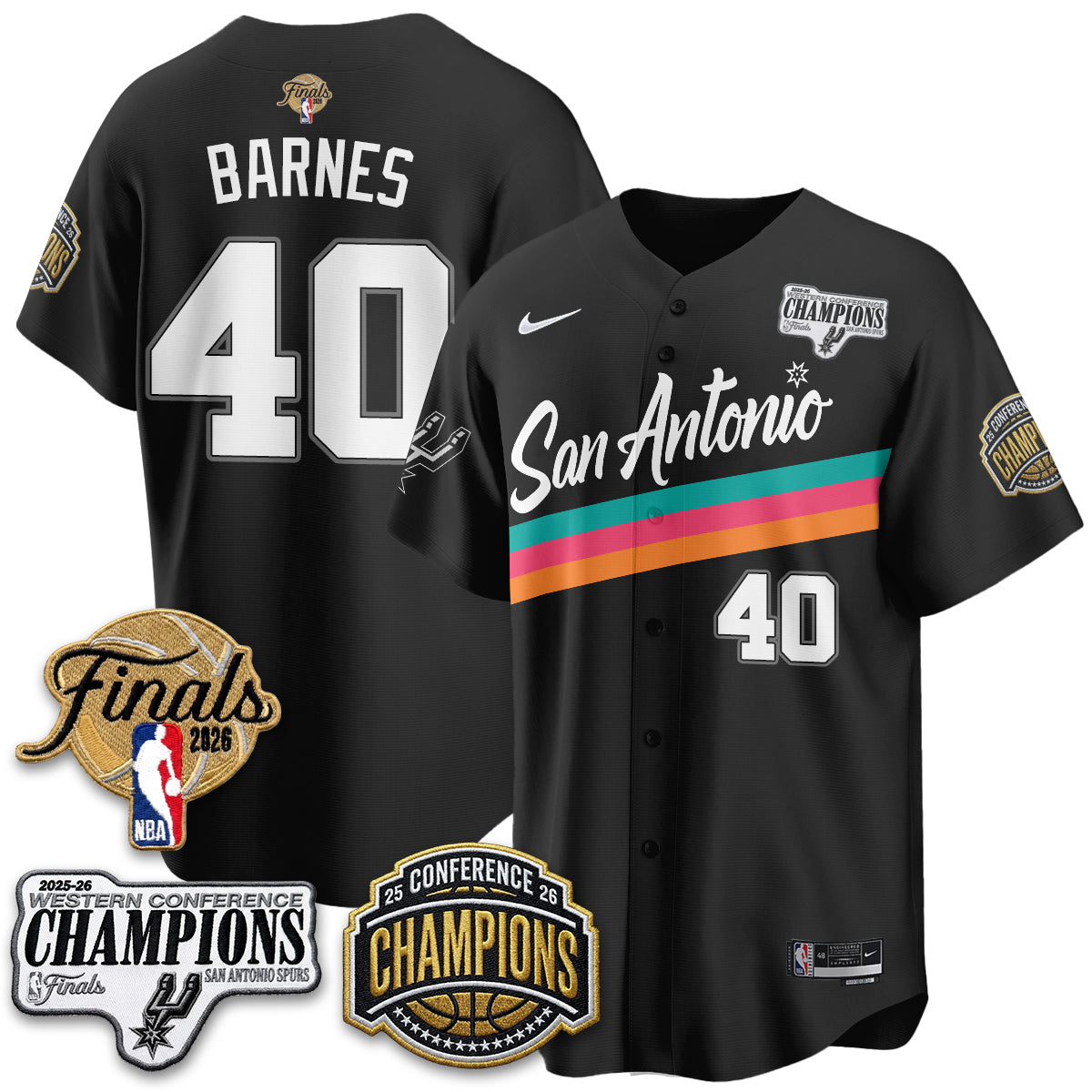 SAS 2026 Basketball Finals Vapor Jersey - Stitched (2)
