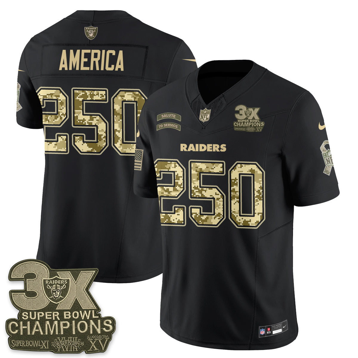 LVR 2026 Salute to Service V2 Vapor Jersey - Stitched