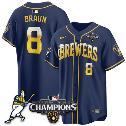 MIL 2026 NL Division Champs Vapor Jersey V2- Stitched