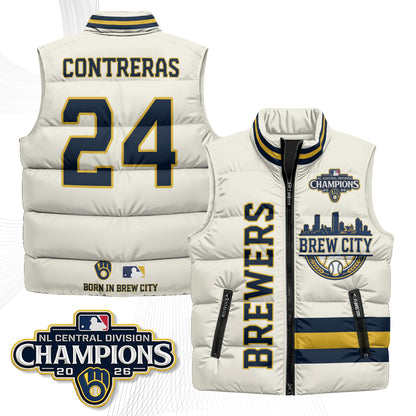 MIL "Brew City" Puffer Vest - Printed V3
