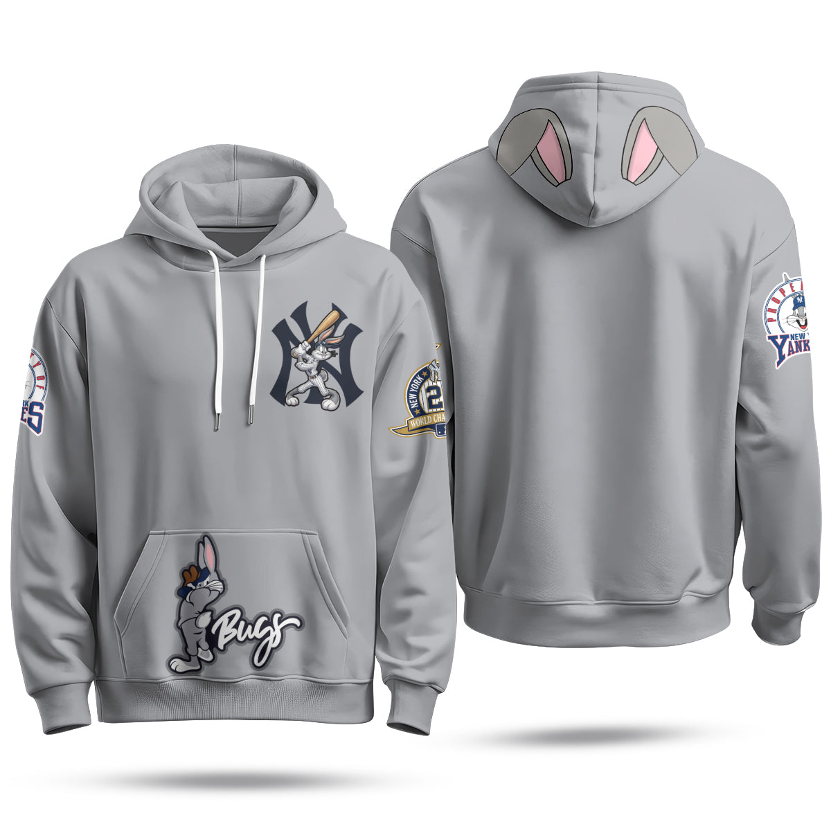 New York Yankees Bunny Vapor Limited Hoodie - Printed