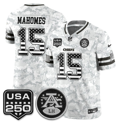 KC 2026 Salute to Service Vapor Jersey - Stitched