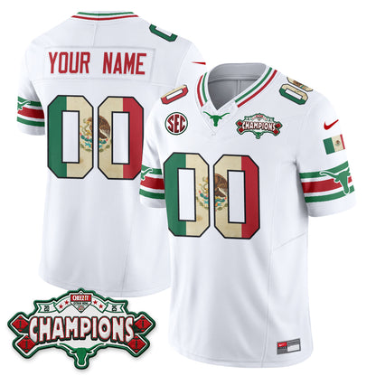 TEX Mexico Edition Vapor Custom Jersey - Stitched