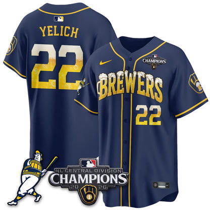 MIL 2026 NL Division Champs Vapor Jersey V2- Stitched
