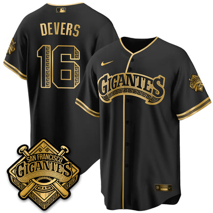 SF GIGANTES Vapor Limited Jersey - All Stitched
