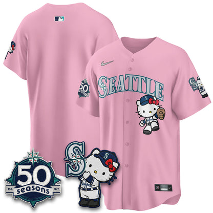 SEA x Meow KT Night Limited Teal Jersey - All Stitched