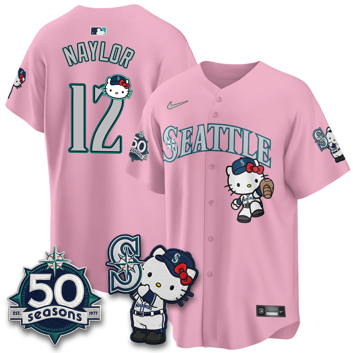 SEA x Meow KT Night Limited Teal Jersey - All Stitched