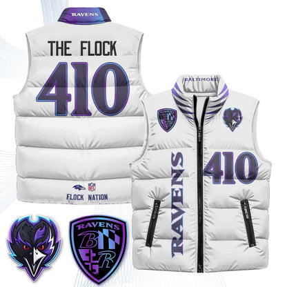 BAL "The Flock" Puffer Vest - Printed (V2)
