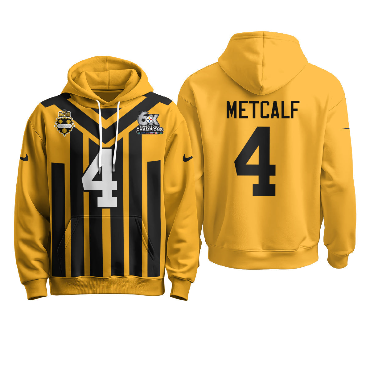 PIT 6X Champs Rivalries Fleece Hoodie - Printed