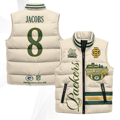 GB 2026 Rivalries Puffer Vest - Printed
