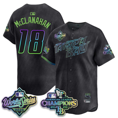 TB WS26 & AL Champions Throwback Jersey - Stitched