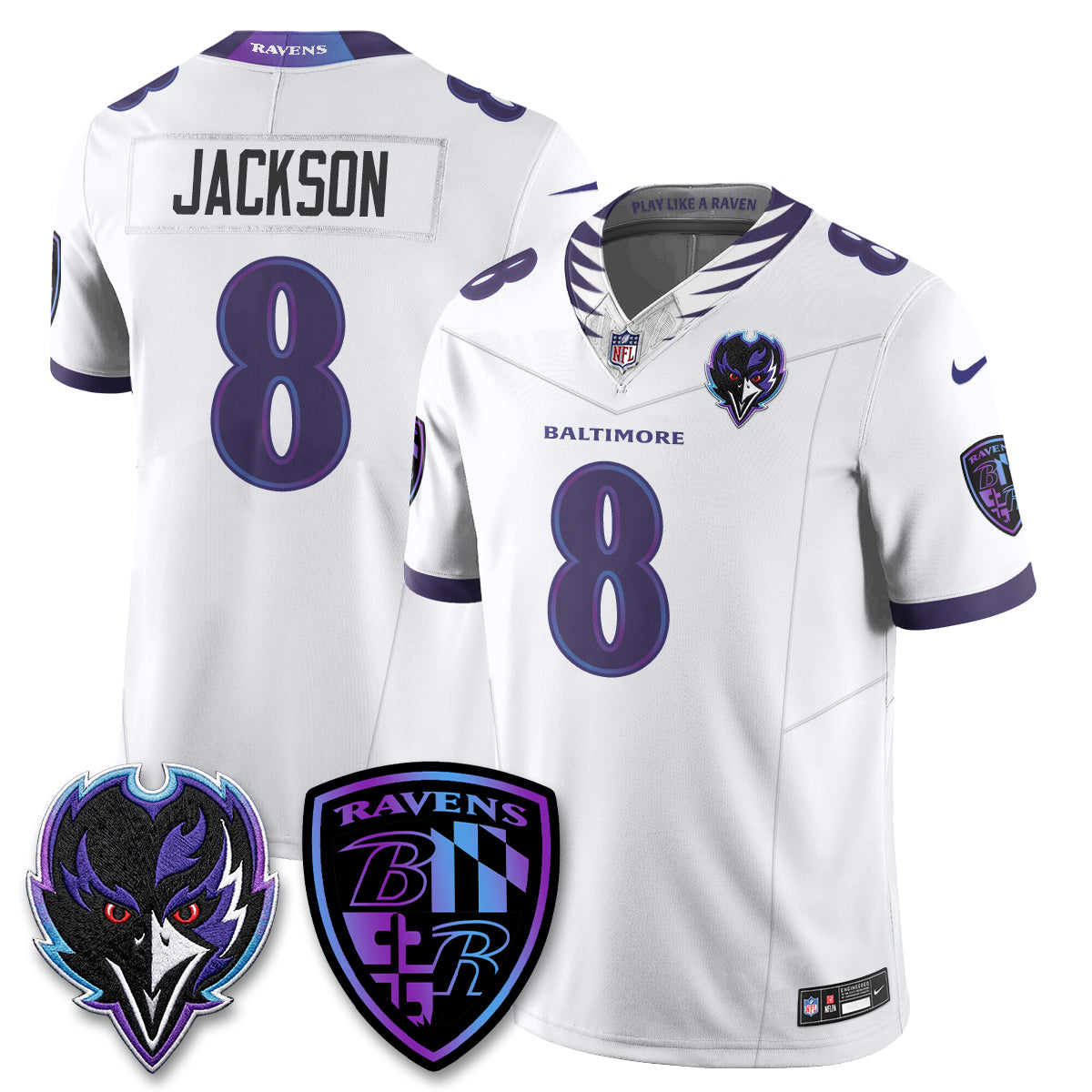 BAL The Next Flight Vapor Purple Jersey - All Stitched