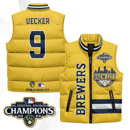 MIL "Brew City" Puffer Vest - Printed V3
