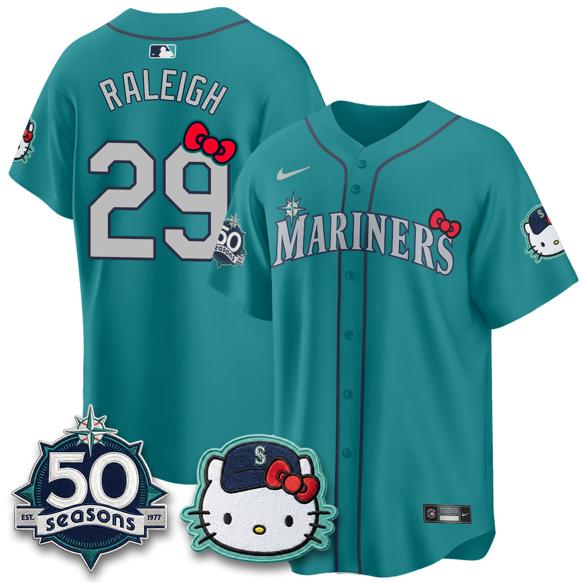 SEA x Meow KT Night Limited Pink Jersey - All Stitched