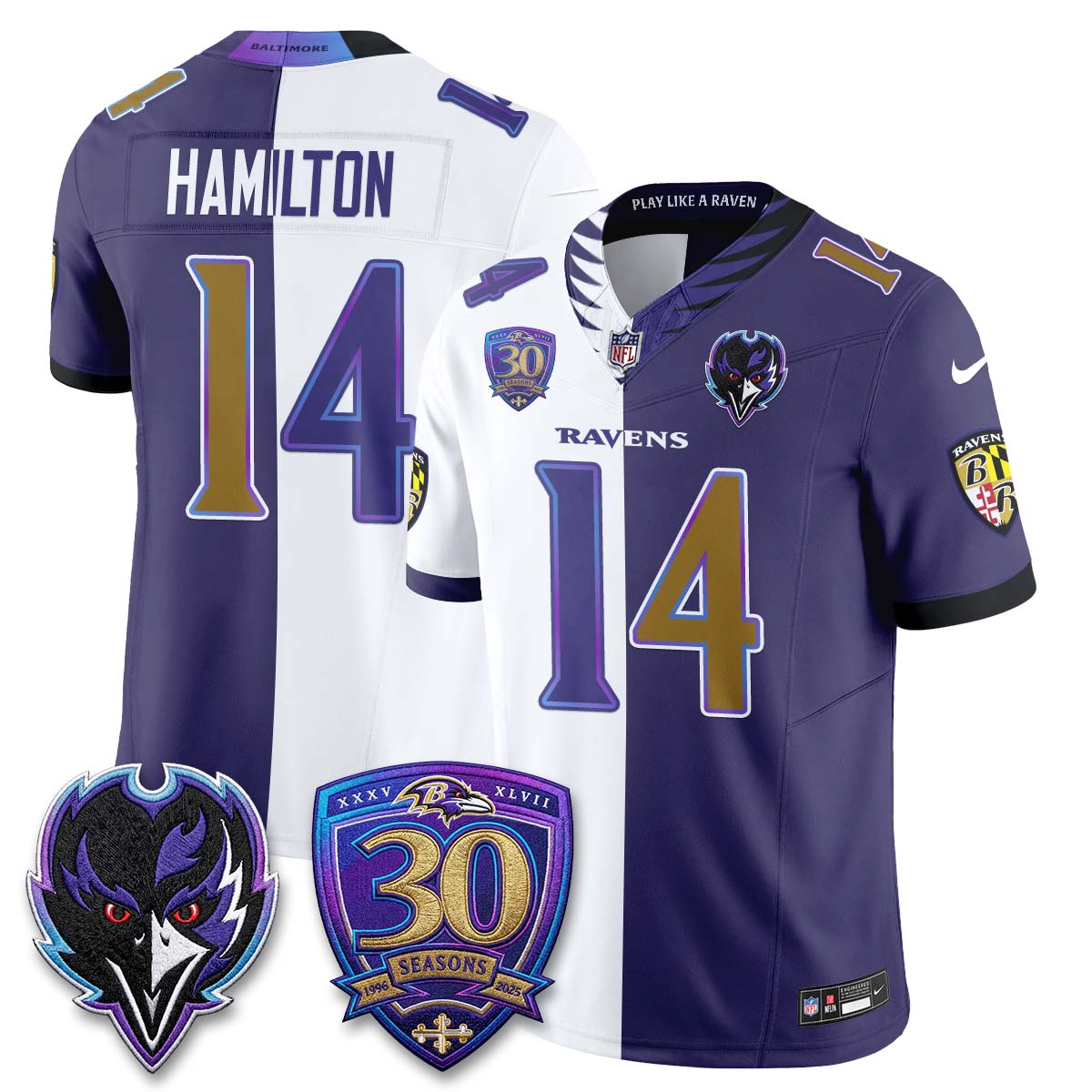 BAL The Next Flight Split Vapor Jersey - Stitched