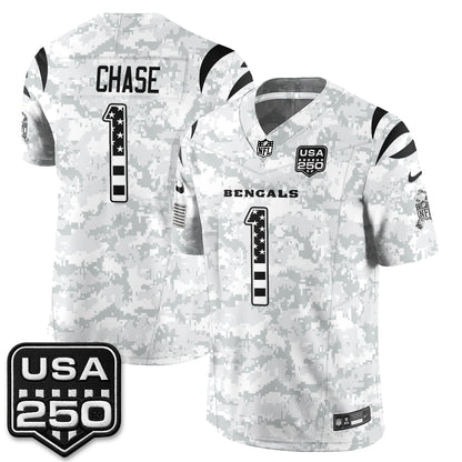 CIN 2026 Salute to Service Vapor Jersey - Stitched