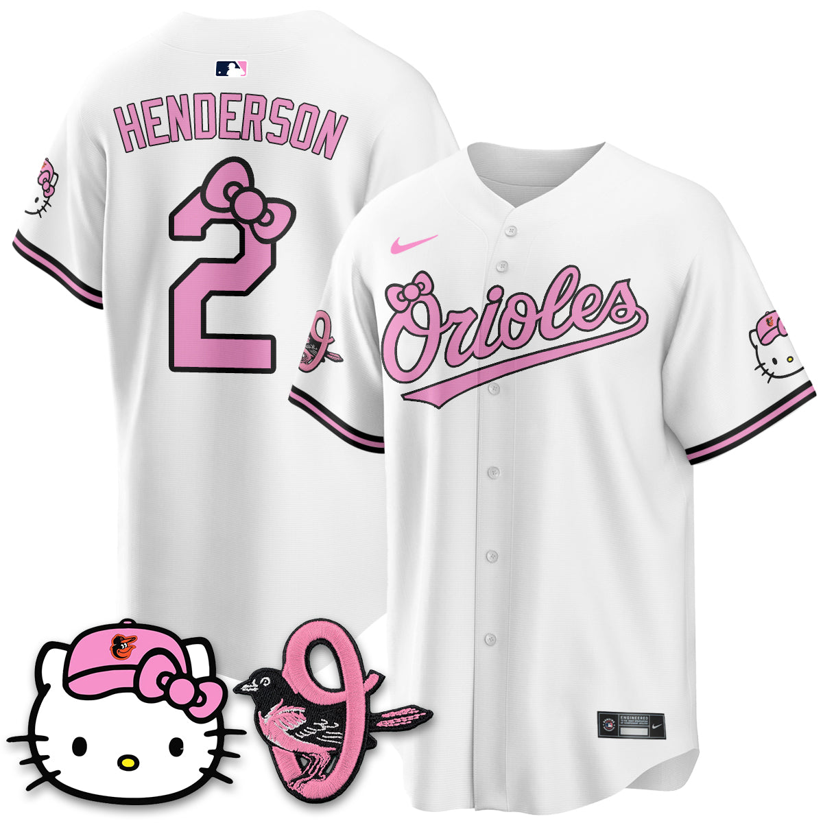Baltimore Orioles x Meow KT Vapor Premier Limited Jersey - Stitched