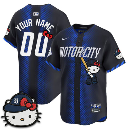 DET x Meow KT Edition Vapor Limited Custom Jersey - Stitched