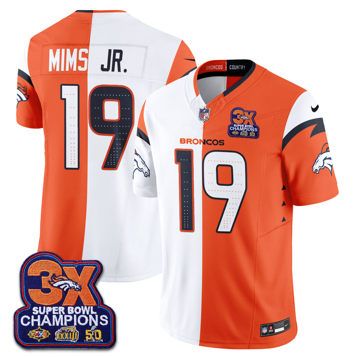 DEN Split Edition Vapor Jersey - Stitched