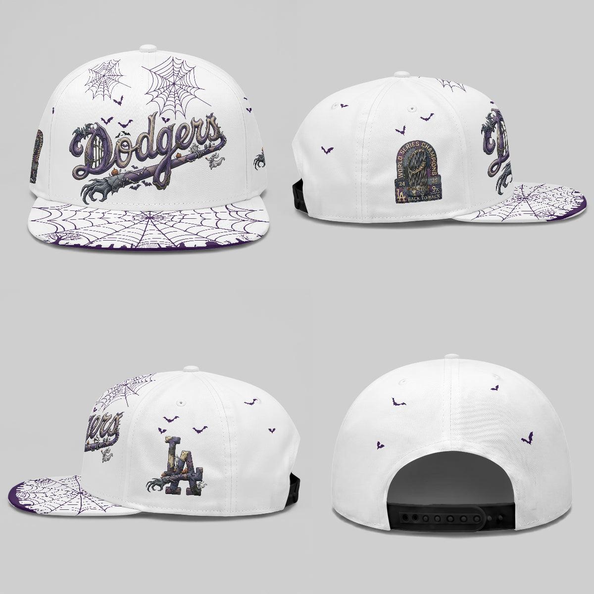 LAD Nightmare Snapback Cap - Printed