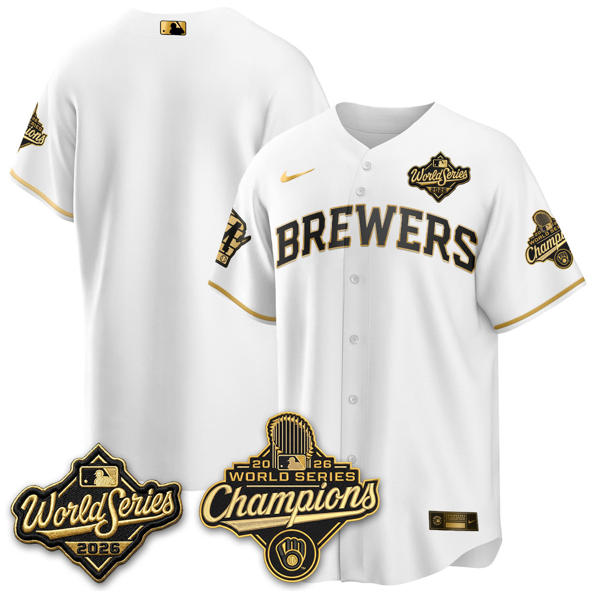MIL 2026 WS Champions Vapor Home Jersey - Stitched (#11)