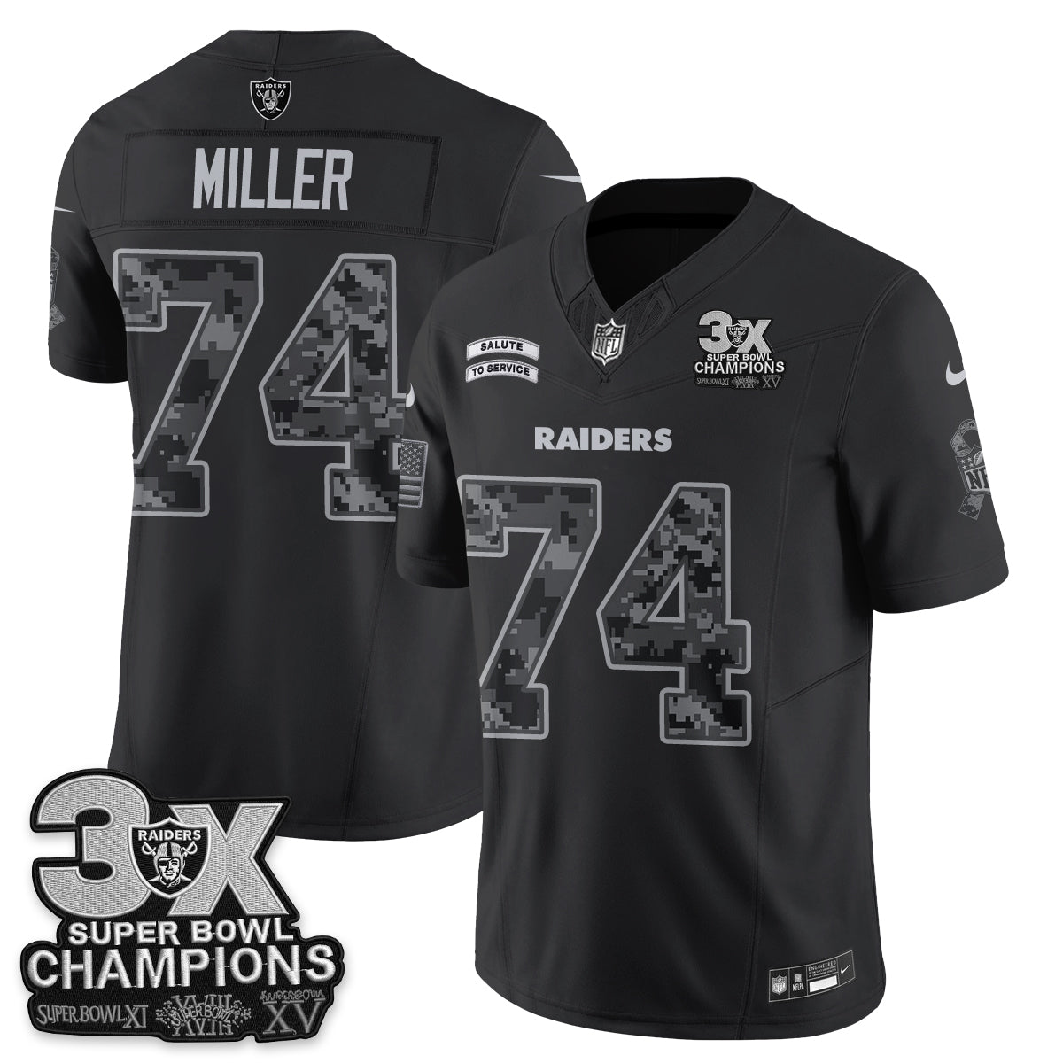 LVR 2026 Salute to Service V2 Vapor Jersey - Stitched