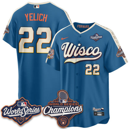 MIL 2026 WS Champions Vapor Home Jersey - Stitched (#11)