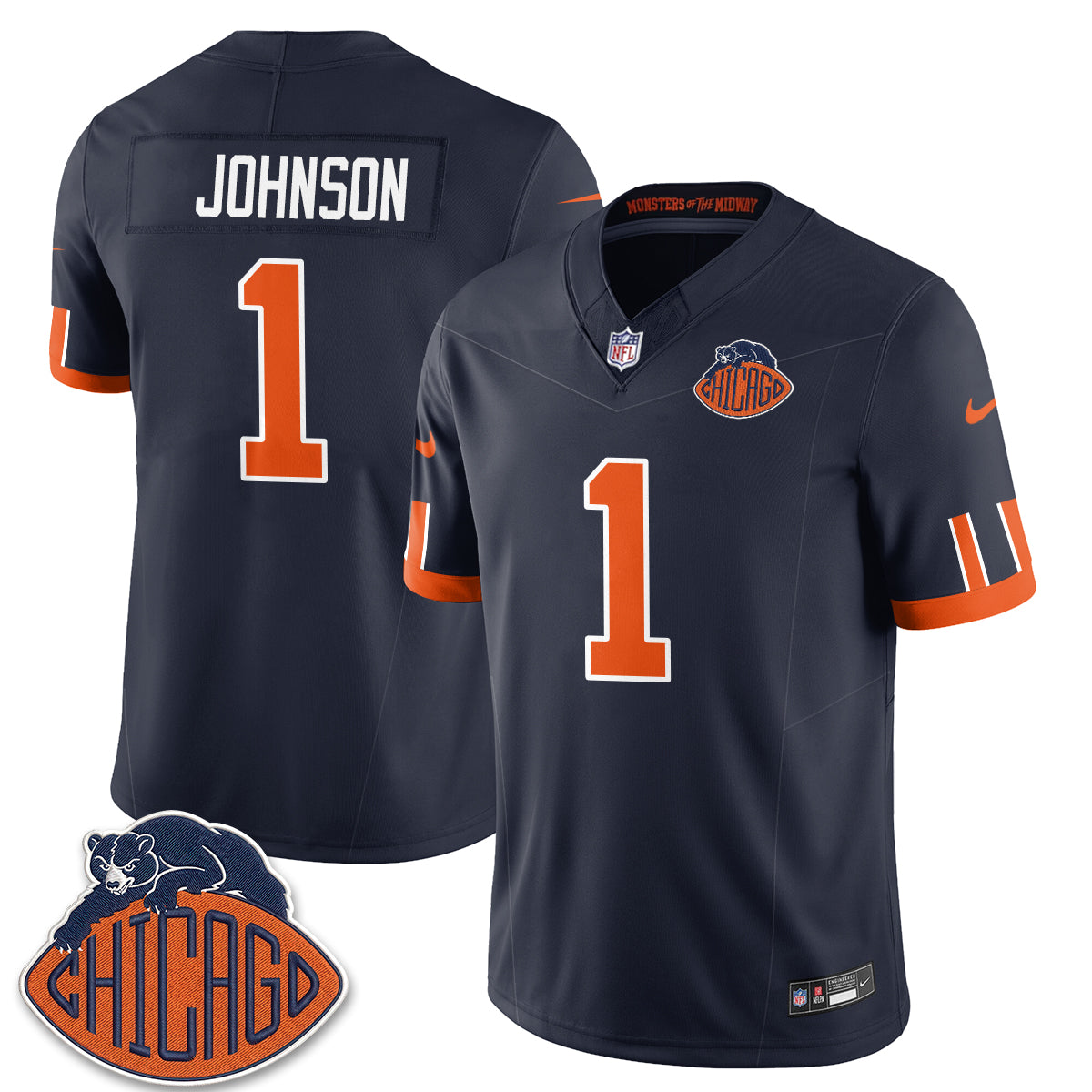 CHI 2026 Rivalries Vapor Jersey - Stitched