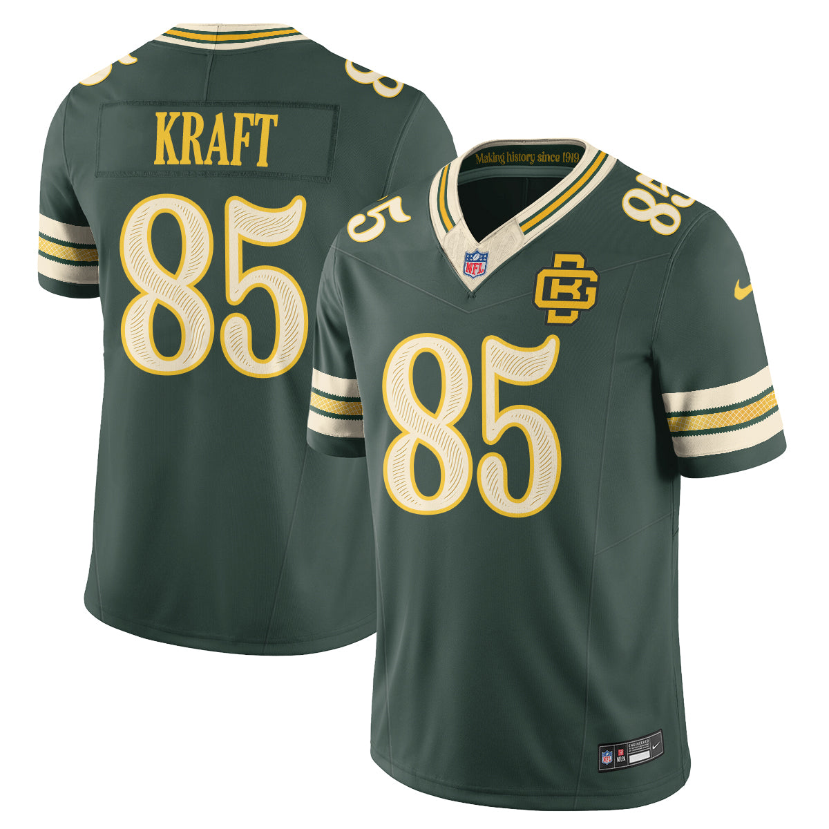 GB 2026 Rivalries Vapor Jersey - Stitched