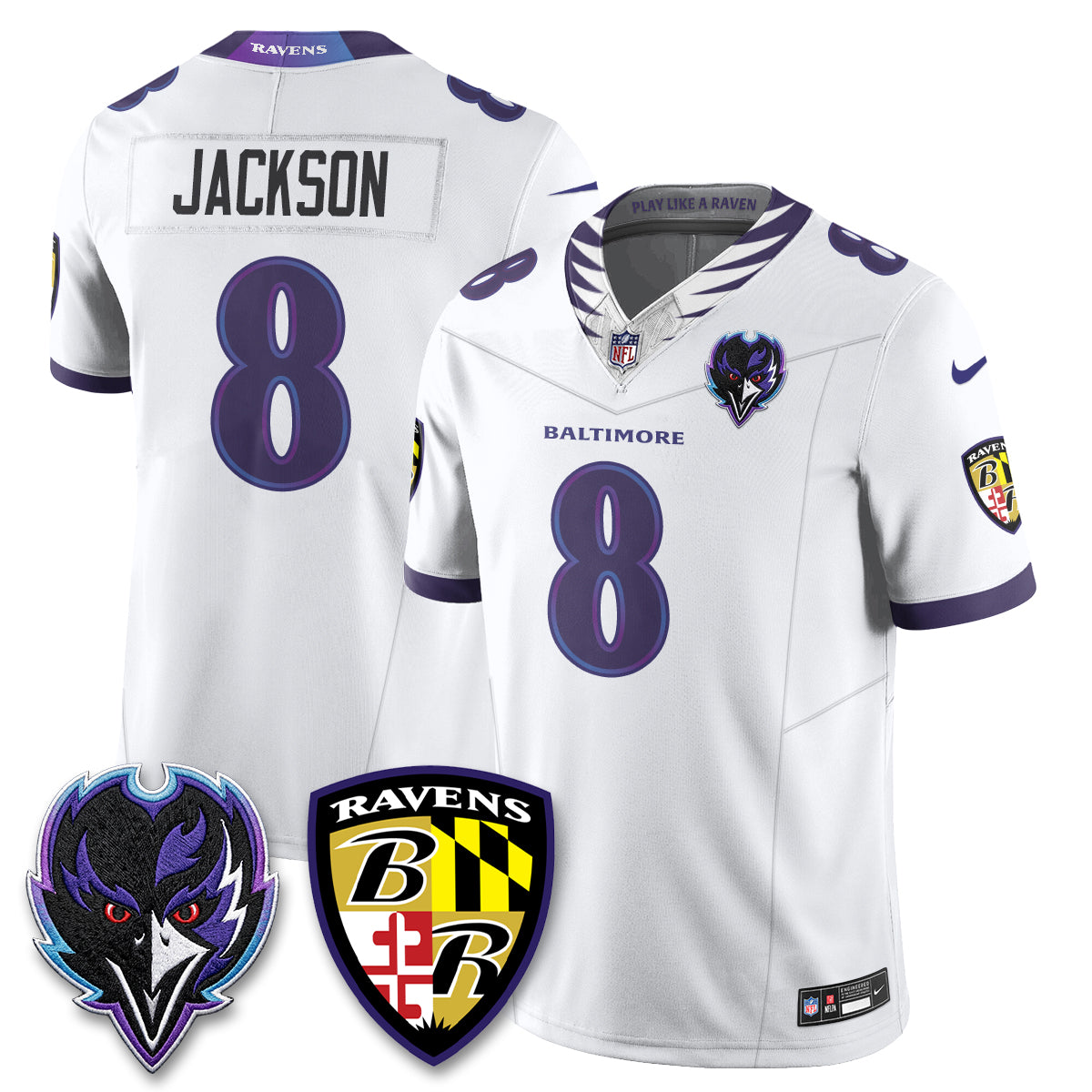 BAL The Next Flight Vapor Purple Jersey - All Stitched