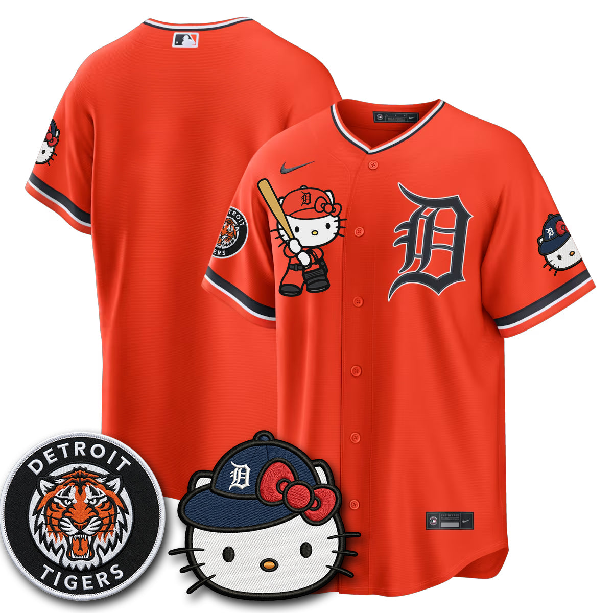 DET x Meow KT Edition Vapor Limited Jersey - Stitched