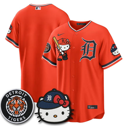 DET x Meow KT Edition Vapor Limited Jersey - Stitched