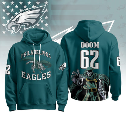 PHI x Green Cape Villain Edition Pullover Hoodie - Printed