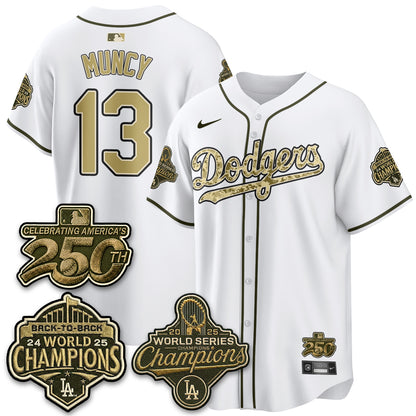 LAD Military Appreciation Game Day Jersey -All Stitched