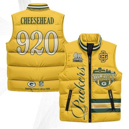 GB 2026 Rivalries Puffer Vest - Printed