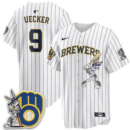 Milwaukee Brewers Bunny Edition Vapor Jersey - Stitched N1