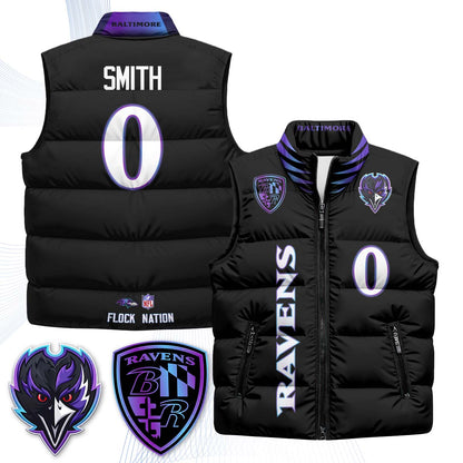 BAL "The Flock" Puffer Vest - Printed (V2)