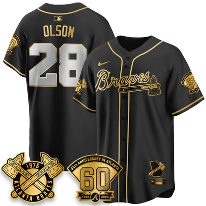 ATL 60th Anniversary Silver Edition Vapor Limited Jersey - All Stitched