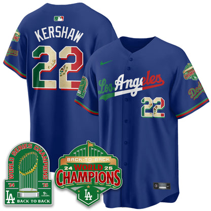 LAD Mexico Vapor Limited Jersey - 9x & B2B Champs - All Stitched