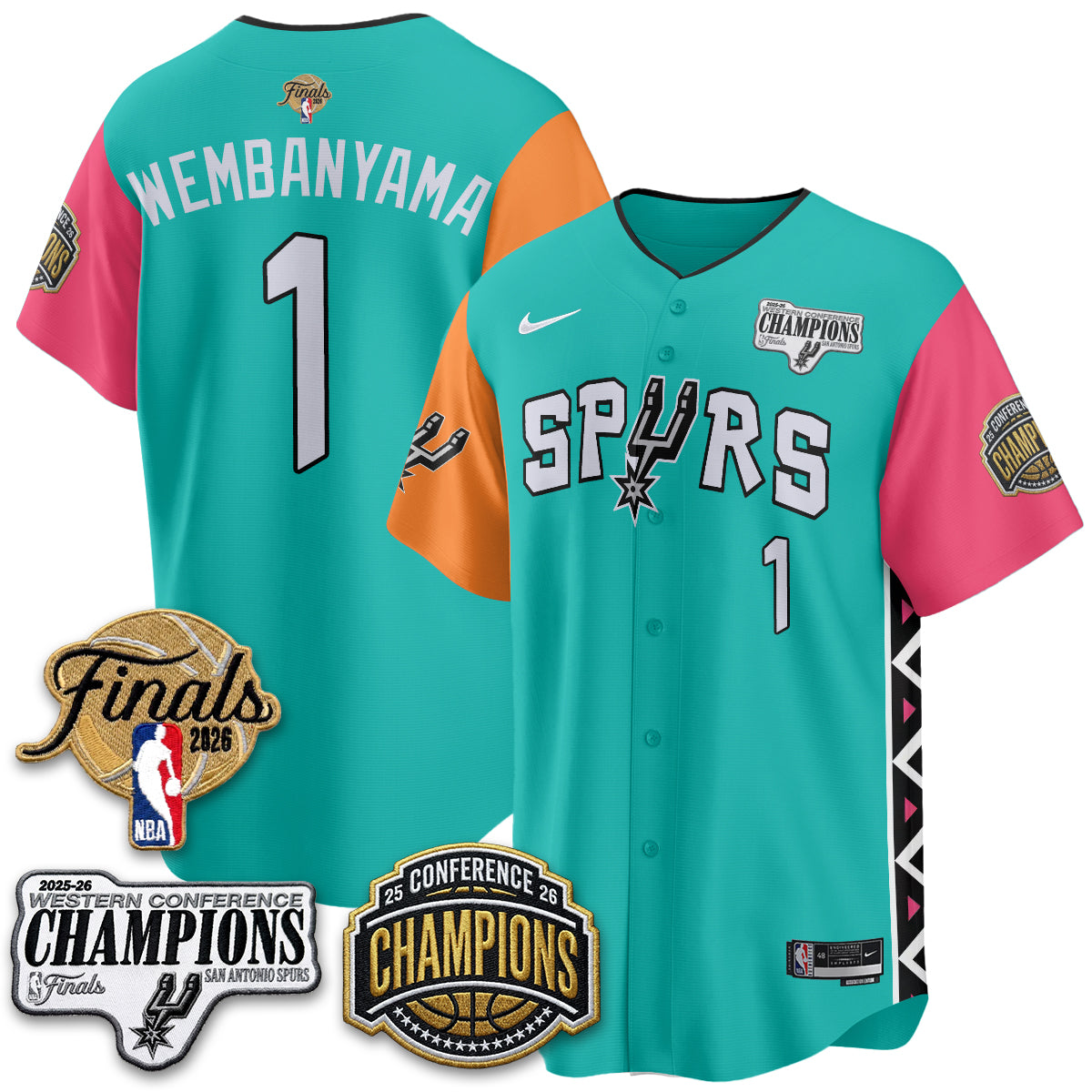 SAS 2026 Basketball Finals Vapor Jersey - Stitched (2)