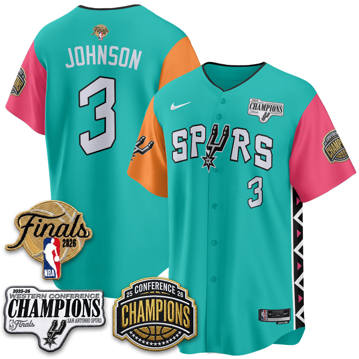 SAS 2026 Basketball Finals Vapor Jersey - Stitched (2)