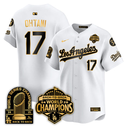 LAD Alternate  Vapor Limited Jersey - 9x Champs - All Stitched