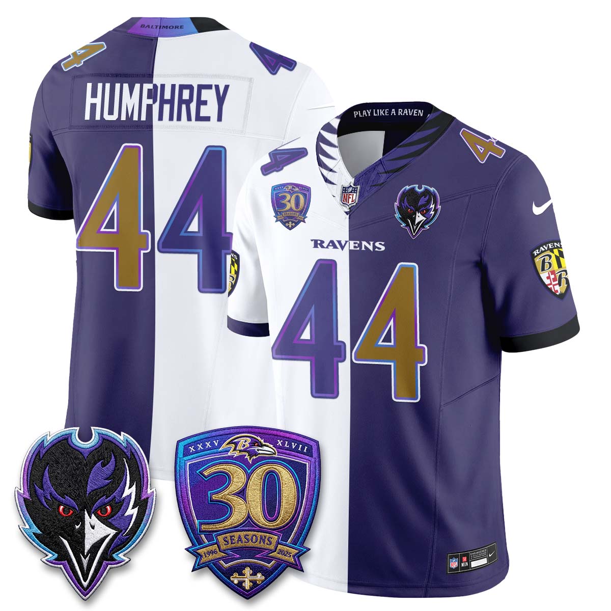 BAL The Next Flight Split Vapor Jersey - Stitched